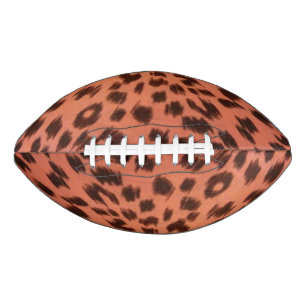 PINK ANIMAL PRINT  AMERICAN FOOTBALL