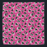 Pink Animal Print / Camo Pet Bandanna<br><div class="desc">Pink Animal Print / Camo on Pink Background</div>