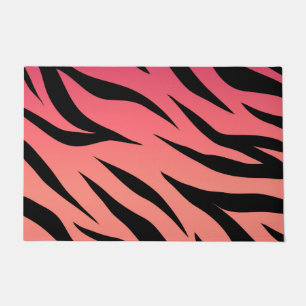 Pink Animal Print Doormat