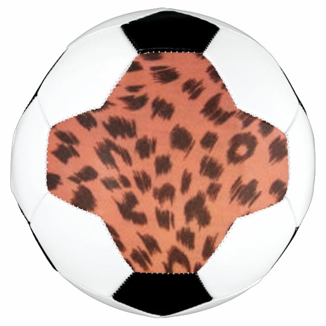 PINK ANIMAL PRINT  FOOTBALL (Front)