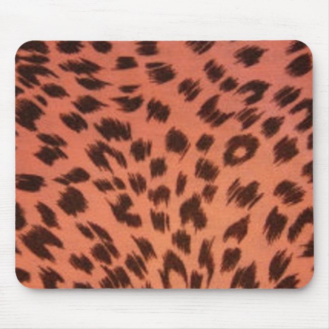 PINK ANIMAL PRINT  MOUSE MAT (Front)
