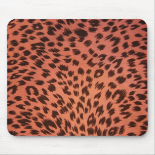 PINK ANIMAL PRINT MOUSE MAT