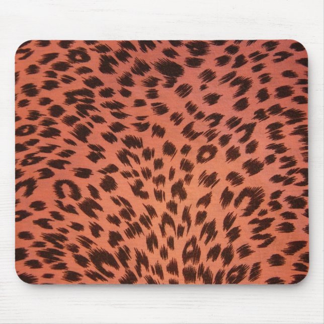 PINK ANIMAL PRINT MOUSE MAT (Front)
