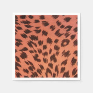 PINK ANIMAL PRINT NAPKIN