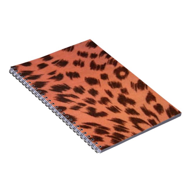 PINK ANIMAL PRINT  NOTEBOOK (Right Side)