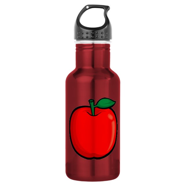 Pink Apple 532 Ml Water Bottle (Front)