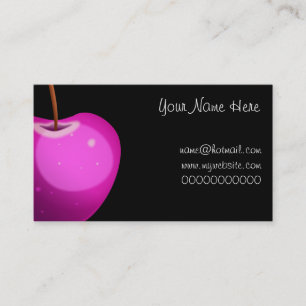 Pink Apple, Your Name Here, name@hotmail.comwww... Business Card