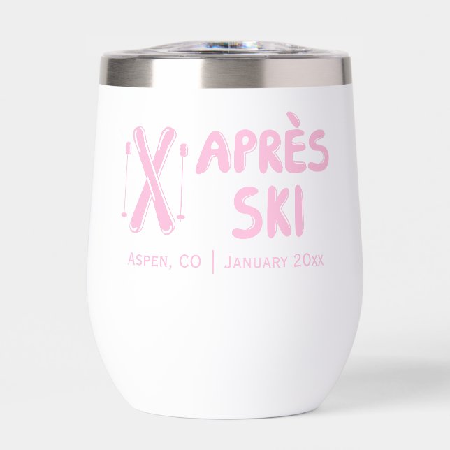 Pink Apres Ski Bachelorette Party (Front)