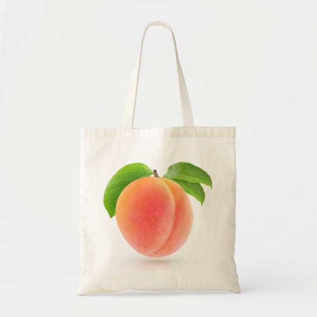 Pink apricot tote bag (Front)