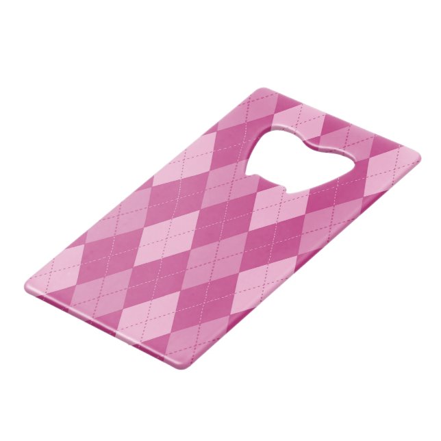 Pink Argyll (Front Angled)