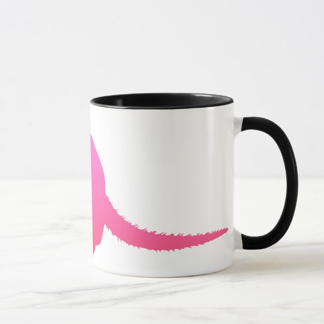 Pink Armadillo Mug (Right)