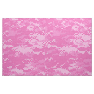Pink ARMY ACU Camo Camouflag Cotton Fabric Yard