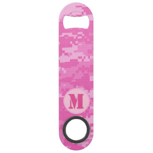 Pink ARMY ACU Camo Camouflage Bottle Opener