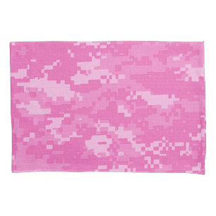 Pink ARMY ACU Camo Camouflage Pillow Case