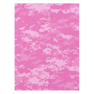 Pink ARMY ACU Camo Camouflage Table Cloth