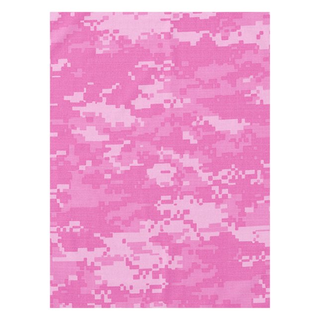 Pink ARMY ACU Camo Camouflage Table Cloth (Front)