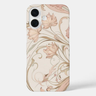 Pink Art Nouveau Mobile Cover