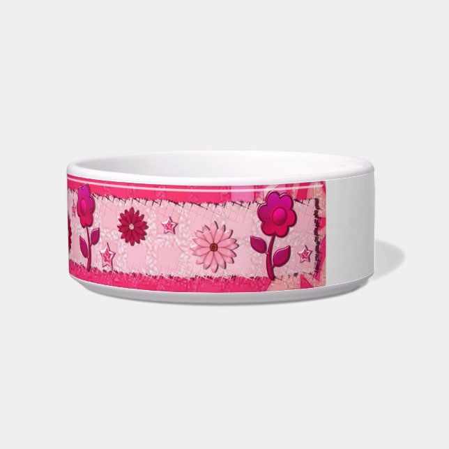 Pink at Play Jewelled Bowl (Right)