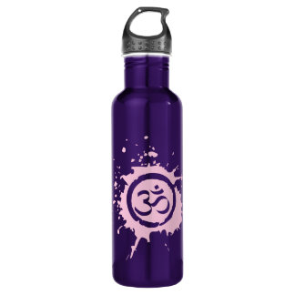 Pink Aum Organic Planet Custom 710 Ml Water Bottle
