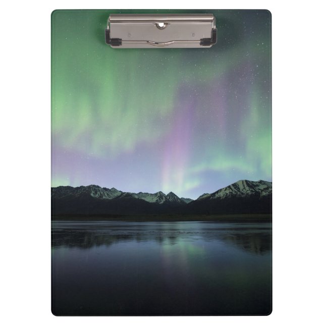 Pink Aurora Clipboard (Front)
