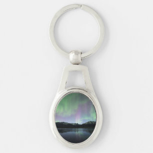 Pink Aurora Key Ring