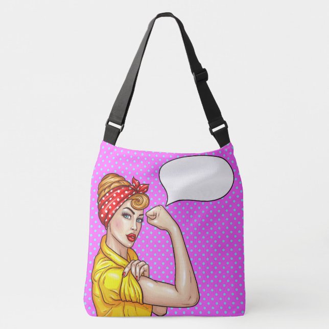 Pink Awareness We CAN Do It Tote - Bag (Front)