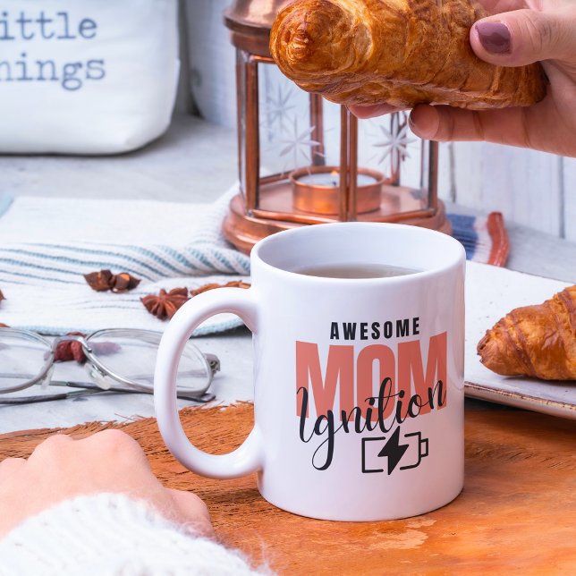 Pink Awesome Mum Mother's Day Coffee Lover Mug (Creator Uploaded)