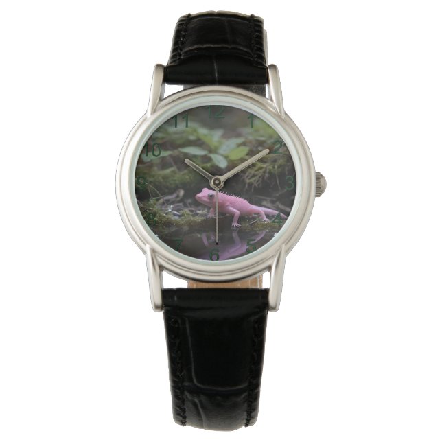 Pink Axolotl Down At The River, Watch (Front)