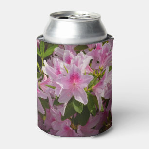 Pink Azalea Bush Spring Floral Can Cooler