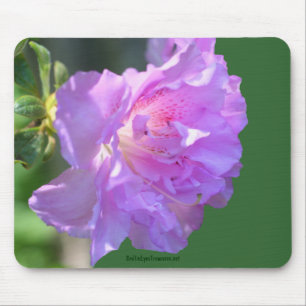 Pink Azalea Flower Photo Mousepad