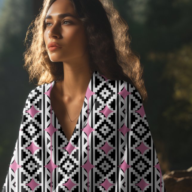 Pink aztec pattern  beach towel (Creator Uploaded)