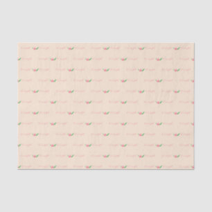 Pink Baby Girl Tissue Paper