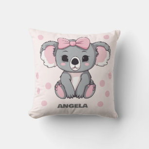 Pink Baby Koala Bear Cushion