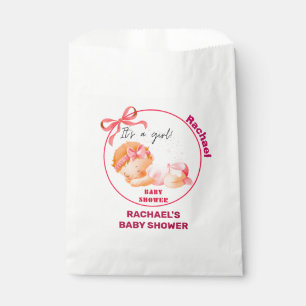 Pink Baby Shower, Baby Girl Shower Favour Bags