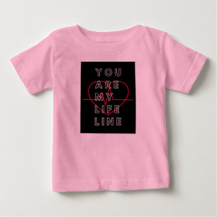 Pink baby t shirt