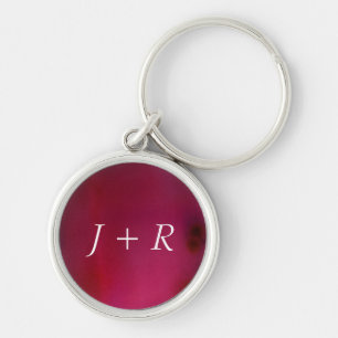 Pink Background Key Ring