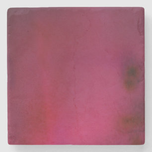 Pink Background Stone Coaster