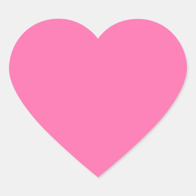 Pink Background Template Colourful Wallpaper Heart Sticker (Front)