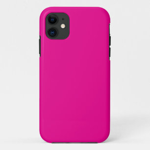Pink Background with Black Border Design Ideas  iPhone 11 Case