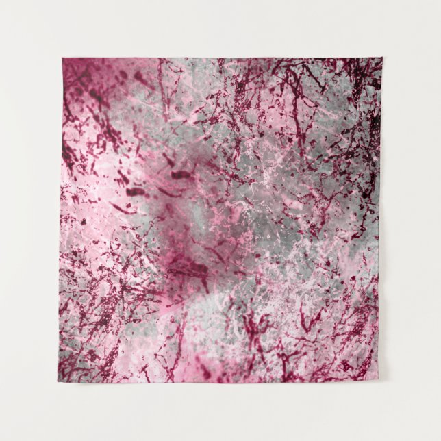 pink backgroundart, deco, pattern, abstract, aged, tapestry (Front)