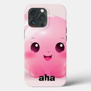 Pink Ball Cartoon Phone Case