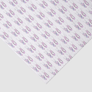 Pink Ballerina Ballet Tissue Paper