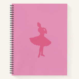 Pink Ballerina Notebook