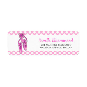 Pink Ballerina Shoes   Girl Baby Shower