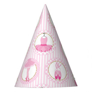 Pink Ballet Dancing - Ballerina Tutu Dancer Party Hat