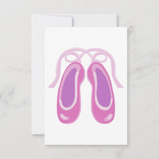 Pink ballet shoes