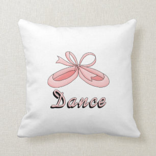 Pink Ballet Shoes- Dance Cushion