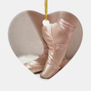 Pink Ballet Slippers Ceramic Tree Decoration