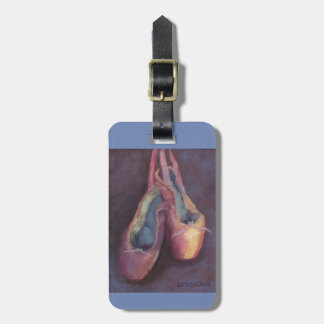 Pink Ballet Slippers Luggage Tag