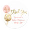 Pink balloons baby shower girl